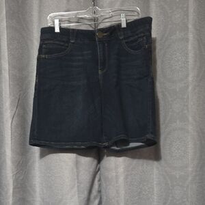 Democracy Dark Blue Jean Shorts